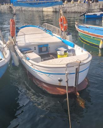 gozzo di vetroresina  " minutolo Ischia "