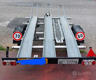 carrello rimorchio moto