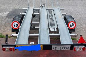 carrello rimorchio moto