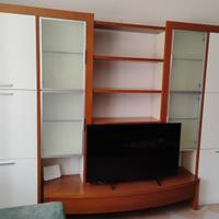 PARETE ATTREZZATA CILIEGIO/PANNA