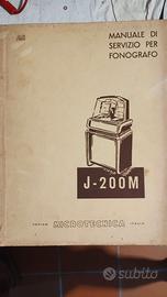 AMI  j-200M jukebox manuale di servizio