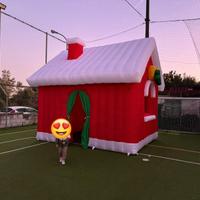 GONFIABILE CASA DI BABBO NATALE