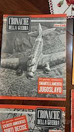 4 riviste riginali 2 guerra mondiale militaria