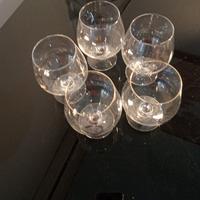 5 bicchieri da cognac