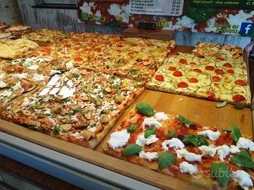 Attività di pizza a taglio