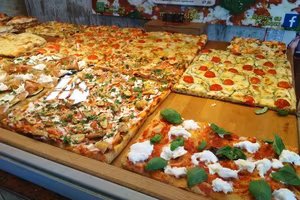 Attività di pizza a taglio