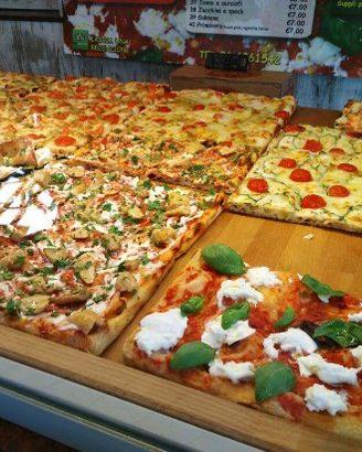 Attività di pizza a taglio
