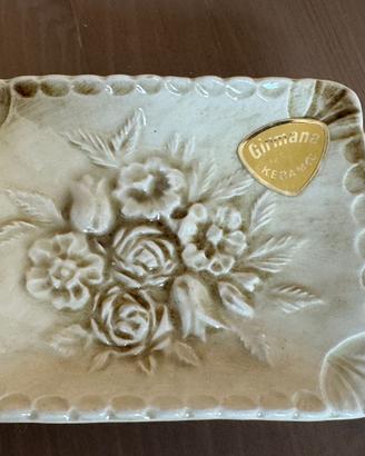 Mini piattino svuotasche ceramica Girmana