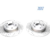 DISCHI FRENO FORATI E SCANALATI PER SUBARU