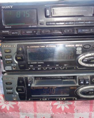 autoradio sony e aiwa