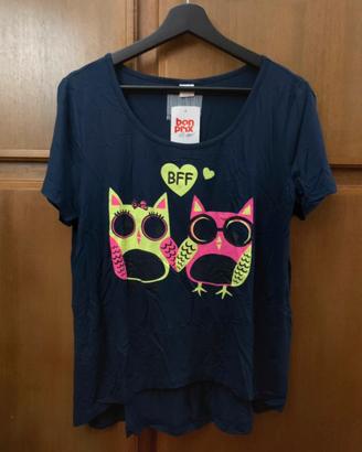 T-shirt blu Bonprix