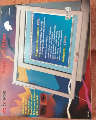 Monitor schermo antiriflesso