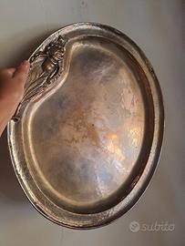 Vassoio vintage in argento placcato