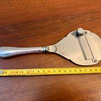 Taglia tartufi manico silver plated