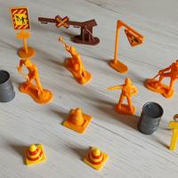 Set operai al lavoro giochi