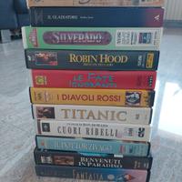 Lotto 11 vhs originali