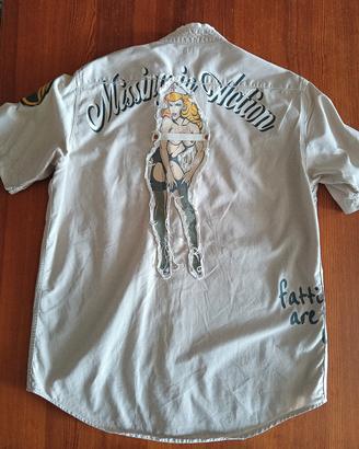 Camicia RA-RE Archive Pin-up "Missing in Action" 