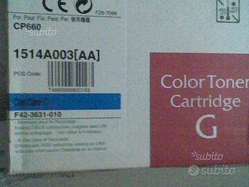 Toner Canon G x CP660 Cyano