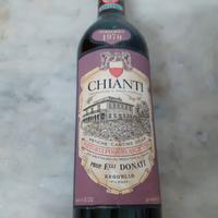 Vino Chianti 1970 Fattoria PoggioAsciutto Reggello