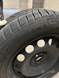 Gomme invernali con cerchio