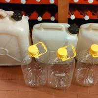 Taniche varie capacità