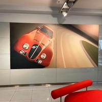 Parete per arredare un garage Alfa romeo
