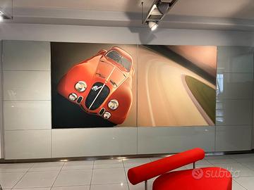 Parete per arredare un garage Alfa romeo