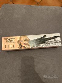 triple wave curler Elle