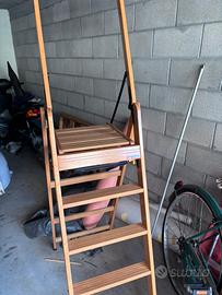 Foppapedretti scala in legno 5 gradini