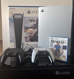 PS5 con lettore + 2 controller + FIFA 23