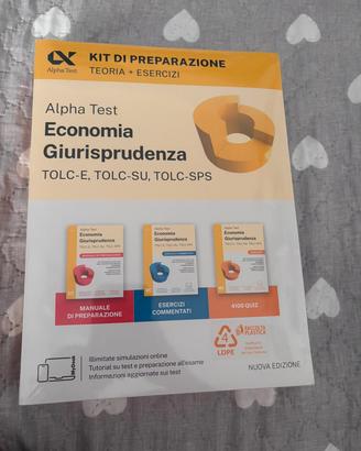 libri tolc kit economia e giurisprudenza 