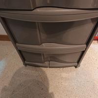 Cassettiera in plastica