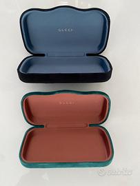 Porta occhiali in Camoscio Gucci