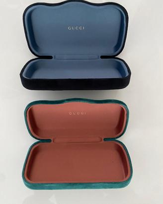 Porta occhiali in Camoscio Gucci