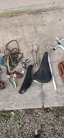 materiale bici vintage 