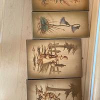 Quadri intagliati nel legno