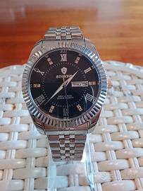 Orologio da polso Binbond black IPX7 acciaio nuovo