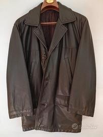 Giaccone in pelle made in Italy