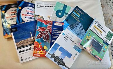 LIBRI SCOLASTICI COME NUOVI USATI POCHI MESI