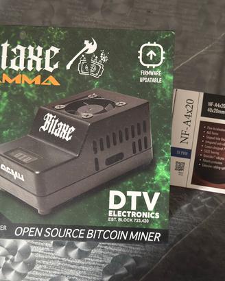 Bitaxe Gamma 601 DTV + ventola Noctua