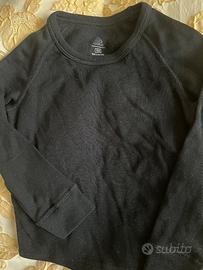 Intimo termico bambino Odlo misura 104 nero