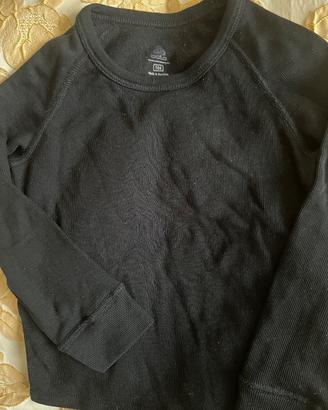 Intimo termico bambino Odlo misura 104 nero