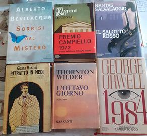 Libri e Romanzi dagli anni '30 ai '90