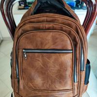 ZAINO ECOPELLE MARRONE - DANIELLE SHOES