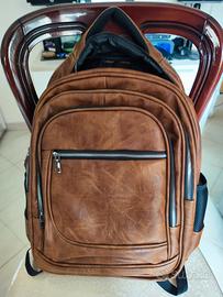 ZAINO ECOPELLE MARRONE - DANIELLE SHOES