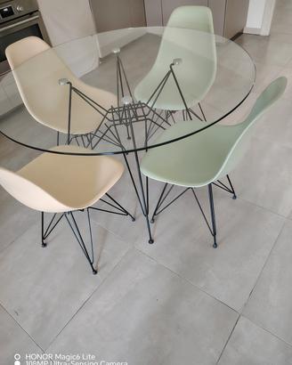 tavolo in vetro 