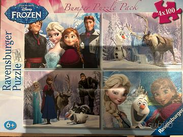 Puzzle vari barbapapà, frozen, Disney, Marsha e o