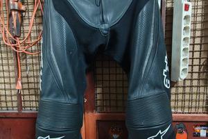 pantaloni in pelle Alpinestars tg. 54