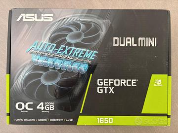 ASUS Dual GTX 1650 MINI OC 4GB GDDR6 scheda video