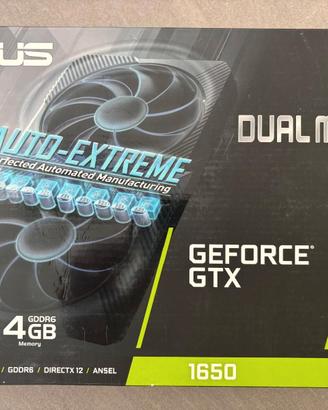 ASUS Dual GTX 1650 MINI OC 4GB GDDR6 scheda video